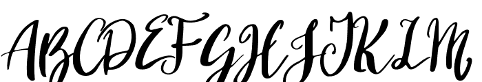 magdolena Regular Font UPPERCASE