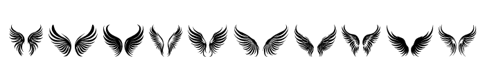 magic wings Regular Font OTHER CHARS