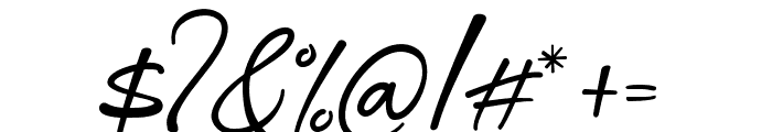 malaga-Regular Font OTHER CHARS