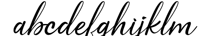 malaga-Regular Font LOWERCASE