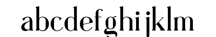 manchy-Regular Font LOWERCASE