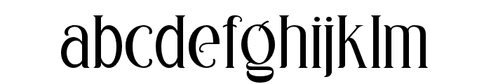 manthano Font LOWERCASE