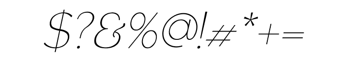 marie Italic Font OTHER CHARS