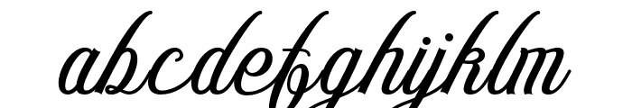 maybelineScript Font LOWERCASE