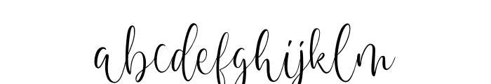 merellian Font LOWERCASE