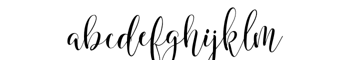 mightyheart Font LOWERCASE