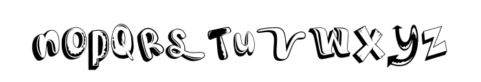 miny comic Font LOWERCASE