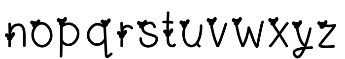 missymouse Font LOWERCASE