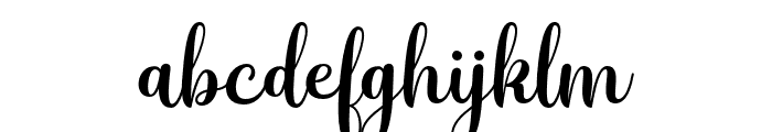 mithaadelle Font LOWERCASE