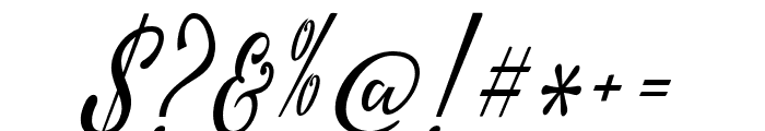 mithanascript Font OTHER CHARS