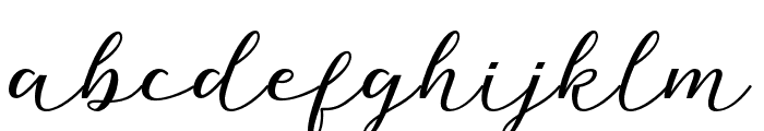mithanascript Font LOWERCASE
