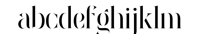 mogguine-Regular Font LOWERCASE