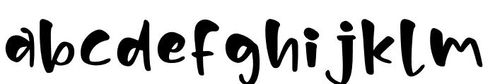 moka Font LOWERCASE