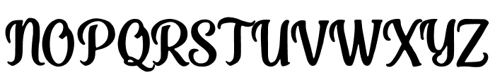 momo_script Font UPPERCASE