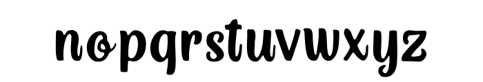 momo_script Font LOWERCASE