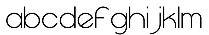 monaco Regular Font LOWERCASE