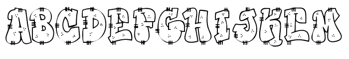 mural pink Font UPPERCASE