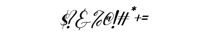 my love Italic Font OTHER CHARS