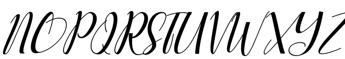 my love Italic Font UPPERCASE