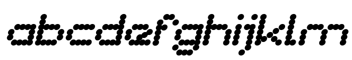 nano Bold Italic Font LOWERCASE