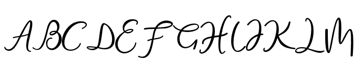 natasha-Regular Font UPPERCASE