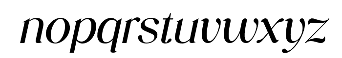 newsweekly-Italic Font LOWERCASE