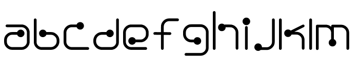 nuixyber Font LOWERCASE