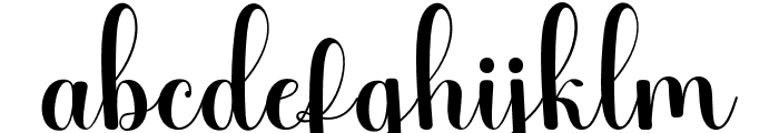 ohjuliet-Regular Font LOWERCASE