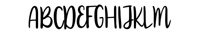 ohyummy-Regular Font UPPERCASE