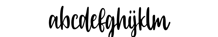 ohyummy-Regular Font LOWERCASE