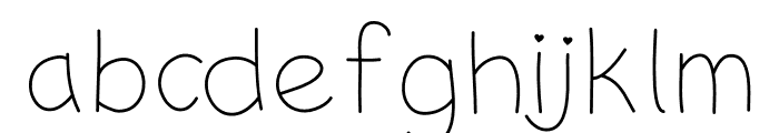 oijo Font LOWERCASE