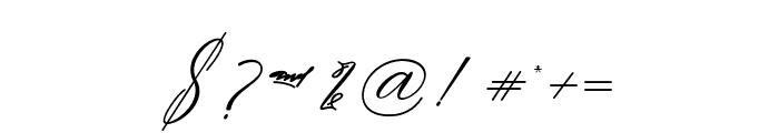 oklahoma-Regular Font OTHER CHARS