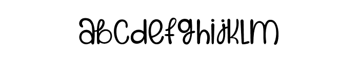 operafont Regular Font LOWERCASE