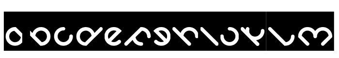 owaikeo-Inverse Font LOWERCASE