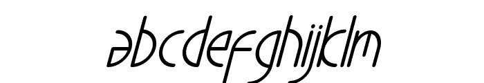 panderman-Italic Font LOWERCASE