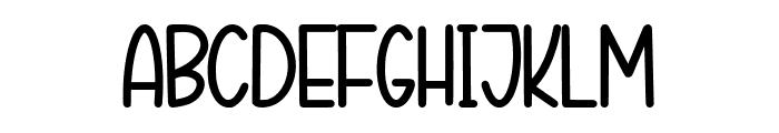 peachyday Font UPPERCASE