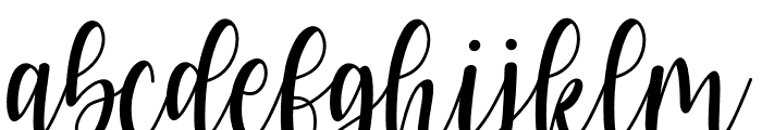 pearl white Font LOWERCASE