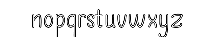 pinguin bold2 Font LOWERCASE