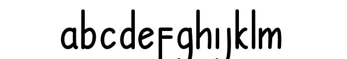 pinguin bold Font LOWERCASE