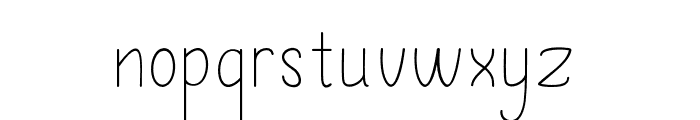 pinguin Font LOWERCASE