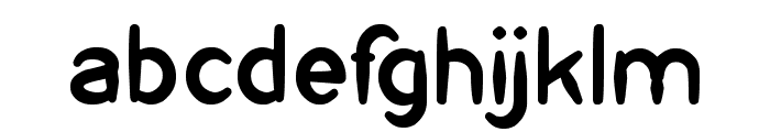 prehistoric-Light Font LOWERCASE