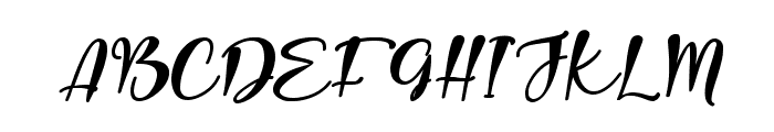 pretty butterfly Italic Font UPPERCASE