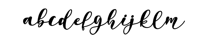 prettybutterfly-Italic Font LOWERCASE