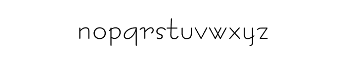 prime-08-24 Regular Font LOWERCASE