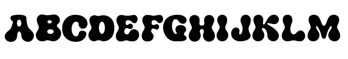 puffychips Font UPPERCASE