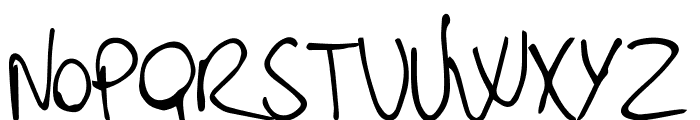 punks and skins Font LOWERCASE