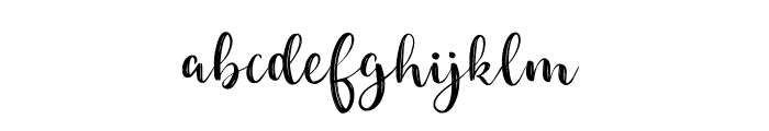 qashim-Regular Font LOWERCASE