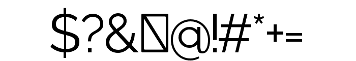 quenion-Regular Font OTHER CHARS