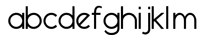 quenion-Regular Font LOWERCASE