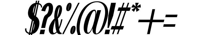quinb Italic Font OTHER CHARS